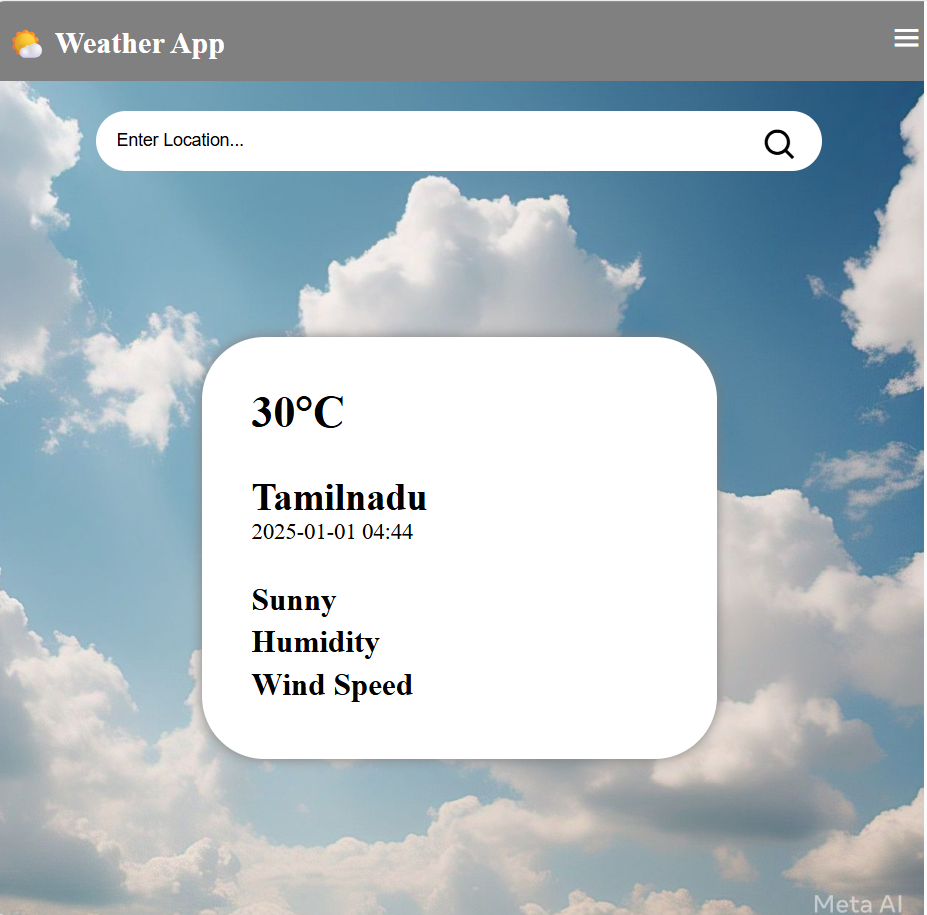 Weather Application