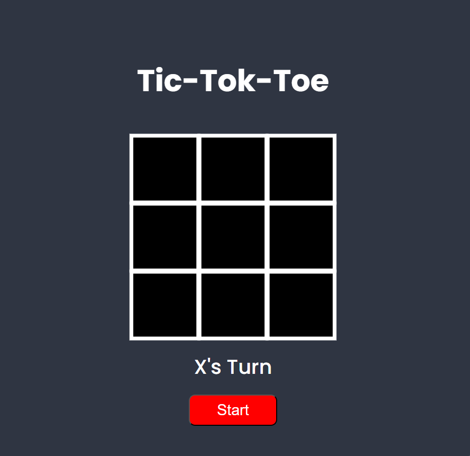 Tic Tac Toe Game